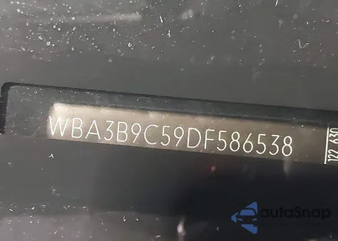 2013 BMW 335I xDrive z USA, uszkodzony, nr VIN WBA3B9C59DF586538